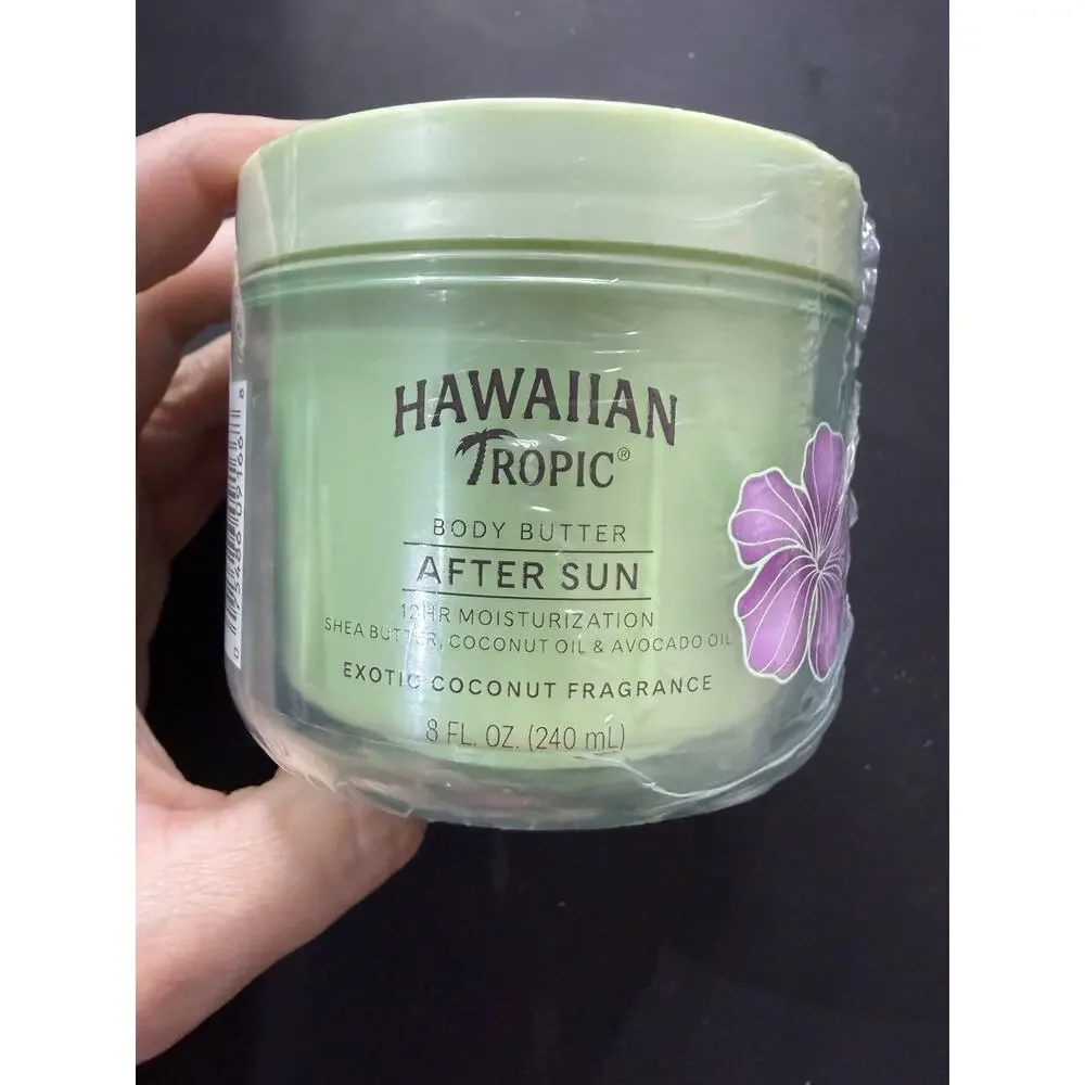 Hawaiian Tropic after Sun Body Butter with Coconut Oil, 8Oz | Hawaiian Tropic